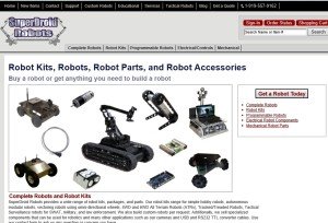 New look for SuperDroidRobots.com