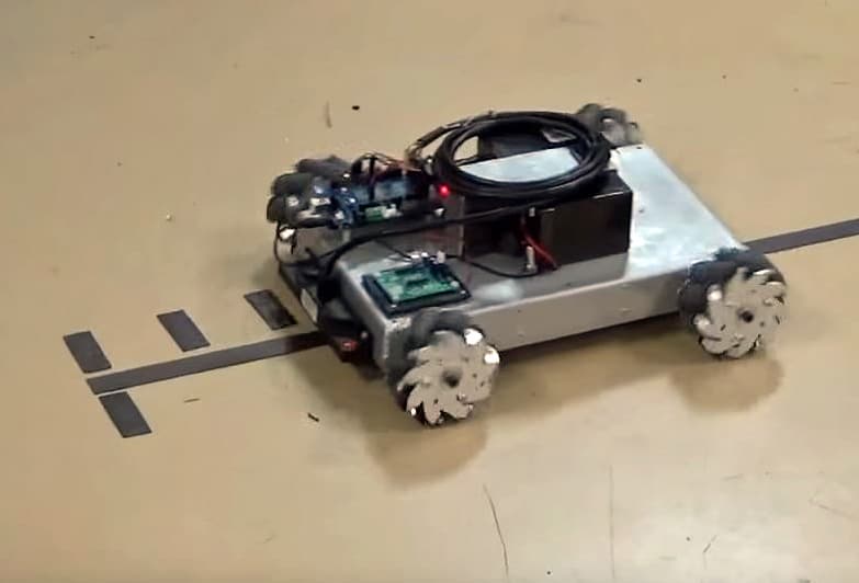 Video: IG32 DM Mecanum Robot with RoboteQ Magnetic Sensor
