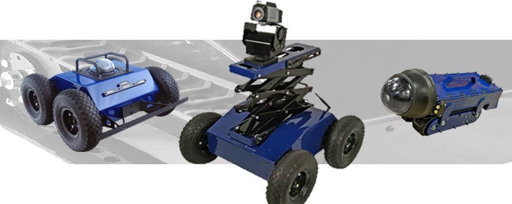 Configurable Ptw 42 L 4wd Inspection And Patrol Robot With Scissor Lift