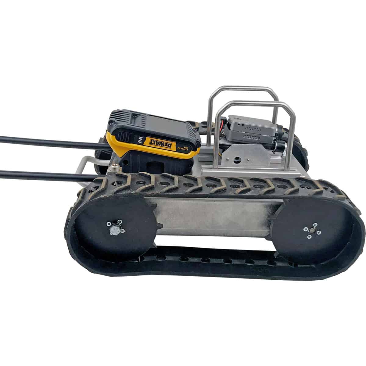 SuperDroid Robots unveils upgrades for wireless inspection robot.